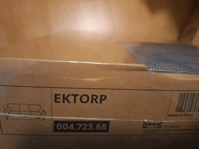 IKEA Ektorp Bezug für 3-er Sofa Remmarn hellgrau 004.723.68 Cover NEU OVP - Bild 1 von 4