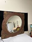 Carved Wood Wall Mirror Antique/vintage