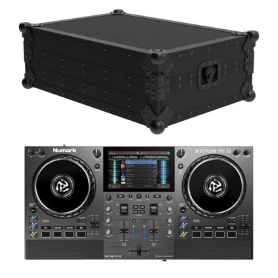 Numark Mixstream Pro Go Controller with Zomo ZM1981 Flightcase - Image 1 of 4