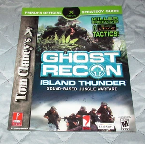 Tom Clancy's Ghost Recon Island Thunder Strategy Guide for Xbox Fast Shipping - Imagen 1 de 2
