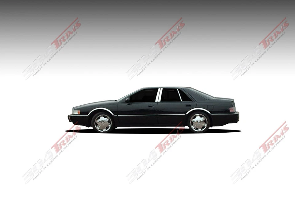 Chrome Pillar Posts 6PCS Stainless Door Trim FOR CADILLAC SEVILLE STS 1999-2003 - Image 1 of 1