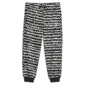PUMA Classics Mix Match AllOver Print Sweatpants Youth Boys Black, White Casual - Picture 1 of 2