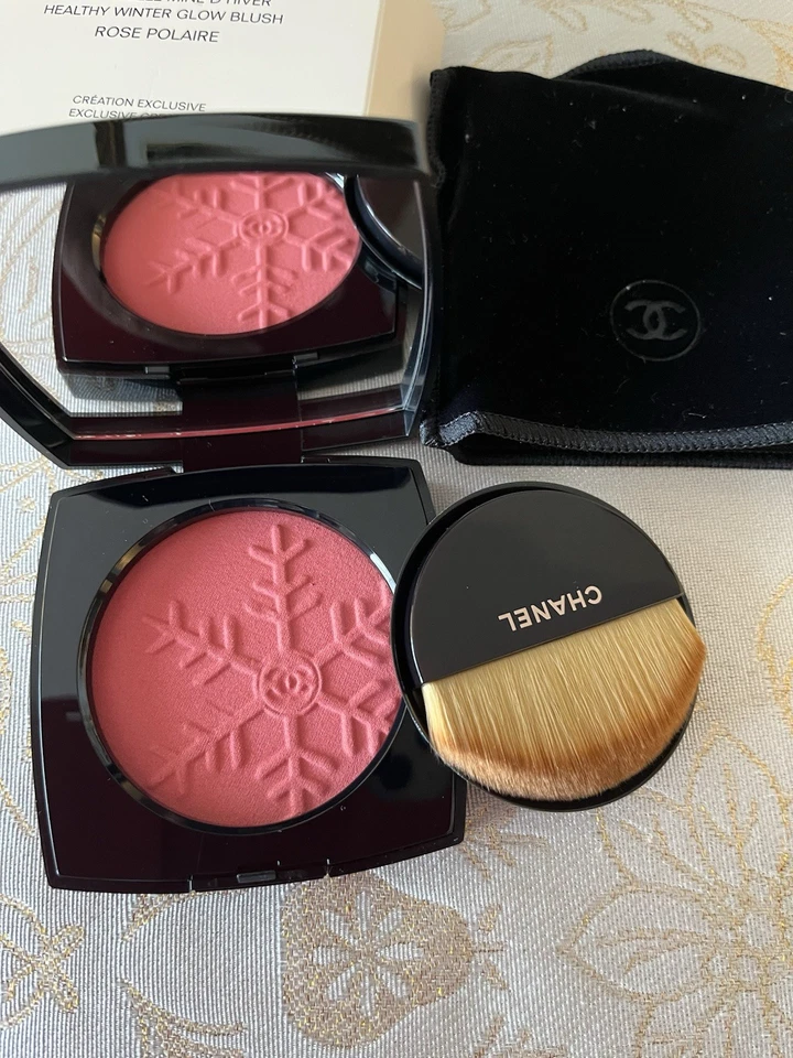 CHANEL LES BEIGES HEALTHY WINTER GLOW BLUSH Rose Polaire/Limited Edition