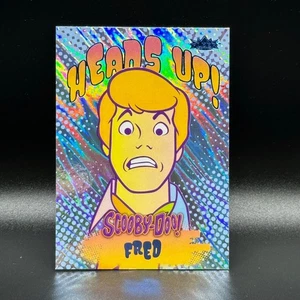 2025 Fleer Scooby Doo Heads Up! FRED JONES #4 Insert Card - Picture 1 of 2