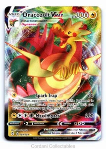 Dracozolt VMAX 059/203 - Evolving Skies - Pokemon Card - Near Mint - Picture 1 of 2