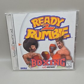 Ready 2 Rumble Boxing (Sega Dreamcast, 1999) COMPLETE In Original Case Rated T