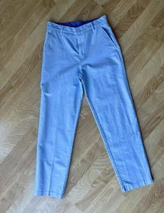 IZOD Boys Size 14 Oxford Light Blue Cotton Dress Pants Slacks Easter dress up - Picture 1 of 4