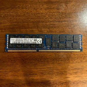 SK Hynix 16GB 2Rx4 PC3-14900R-13-12-E2 HMT42GR7AFR4C-RD T8 AD RAM Memory - Picture 1 of 2