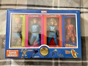 MEGO FANTASTIC FOUR DISNEY EXCLUSIVE MARVEL RETRO 8” FIGURE FROM 4-PACK WGSH - Picture 1 of 10