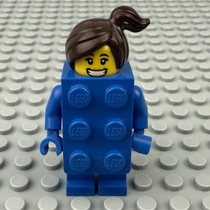 LEGO Traje de Ladrillo Niña Minifigura Coleccionable Serie 18 Minifigura Solo - Disfraz - Imagen 1 de 5