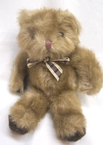 OSO DE PELUCHE MARRÓN DIFUSO Russ DE COLECCIÓN 8" ANIMAL DE PELUCHE Juguete - Imagen 1 de 4