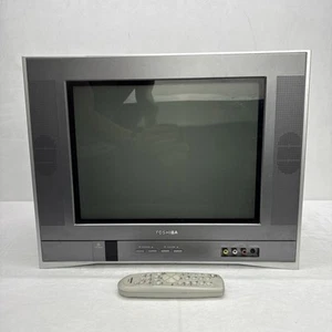 Toshiba 14AF45 14" Flat CRT TV For Retro Gaming S-Video, Component, Remote - Picture 1 of 9