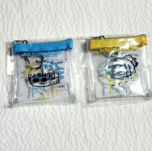 Gojo Satoru Geto Suguru Clear Pouch Set Jujutsu Kaisen Jirori Series New Japan - Picture 1 of 12