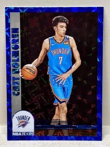 CHET HOLMGREN 2022-23 Panini NBA HOOPS HYPER BLUE TRIBUTE ROOKIE #282 OKC - Imagen 1 de 2