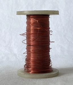 VINTAGE Spule emailliertes Kupfer DRAHT Radio Elektronik Teile #634-367 - Bild 1 von 11