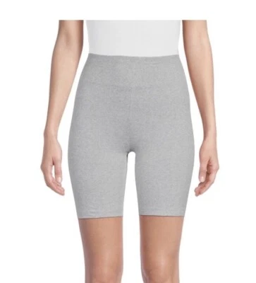 Pantalones Cortos de Motociclista DEREK HEART para Mujer Talla Pequeña Juniors Gris Nuevo sin Etiquetas Foto 1 de 4