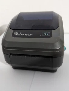 Thermo Etikettendrucker Zebra GK420D für Royal Mail 6 x 4 Etiketten DPD Fedex Evri - Bild 1 von 11