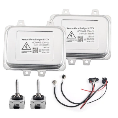 2x New Fits 2007-2013 Cadillac Escalade Xenon HID Headlight Ballast & D1S Bulb Foto 1 de 4