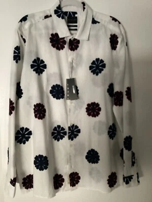 Camisa italiana hombre de Sisley talla XL Foto 1 de 3
