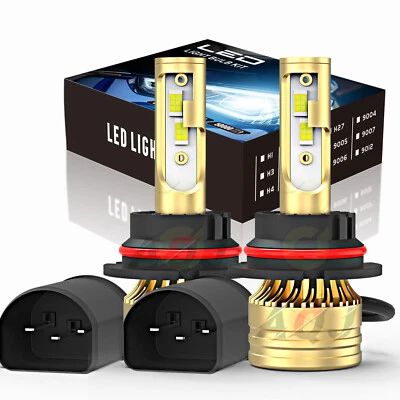 For Volvo VNL 2000-2003 2x White 6000k LED Headlight Bulbs High Low Beam Foto 1 de 4