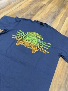 Stussy Worldwide Wings Logo Tie Dye L - Bild 1 von 4