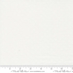 Moda CORIANDER SEEDS 29142 11 White on White Diamond COREY YODER Quilt Fabric  - Picture 1 of 5