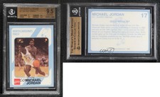 1989 Collegiate Collection/Coca-Cola North Carolina's Finest Michael Jordan HOF