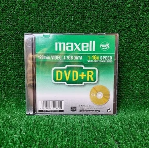 Maxell DVD+R sin usar paquete de 8 120 min video 4,7 GB datos 1-16x velocidad - Imagen 1 de 2