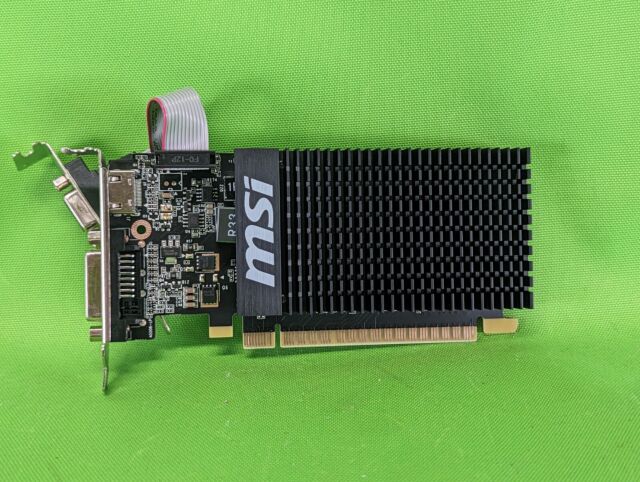 MSI GeForce GT 730 Fermi DDR3 128-bit 2GB DirectX 12 (N730 2GD3V3) 