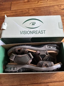 visionreast Mens Athletic Sandals Open Toe Hiking Outdoor Non-slip Air 46 11.5 - Picture 1 of 6