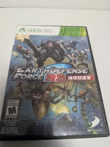 Earth Defense Force 2025 Microsoft Xbox 360 solo estuche. Sin juego, sin manual. - Imagen 1 de 2