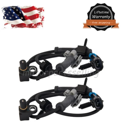 2x Sensor de velocidad ABS delantero 19181872 191873 para Chevrolet Silverado 2500 1999-04 Foto 1 de 4