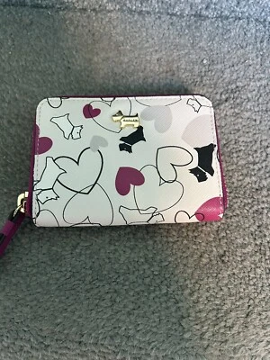 Cartera Radey London Camuflada Corazón Responsable Pequeña Cremallera Alrededor Foto 1 de 4