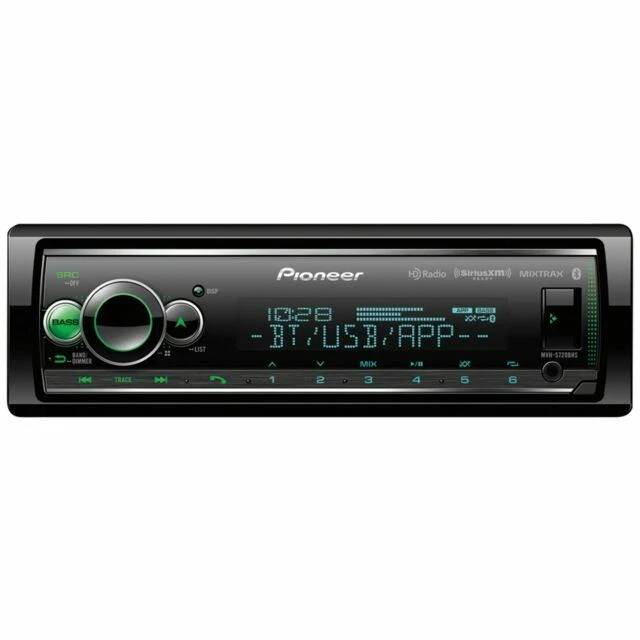 Pioneer MVHS720BHS Double Din Digital Media Receiver with Bluetooth