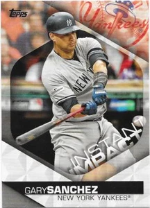 2018 Topps Series 2 Instant Impact Insert Gary Sanchez #27 - Yankees - Picture 1 of 1