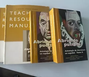 "Abriendo puertas" AP Spanish Literature and Culture books - Picture 1 of 2