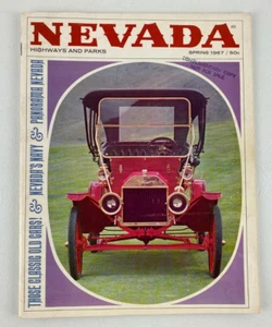 Spring 1967 Nevada Highway and Parks Travel magazine, Classic Cars, Panorama - Picture 1 of 9