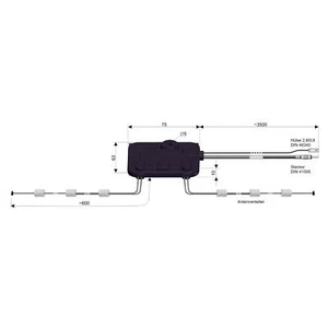 ATTB 5010.08 Rundfunkantenne Wohnmobil Antenne für Radio AM/FM, DAB+ - Picture 1 of 1