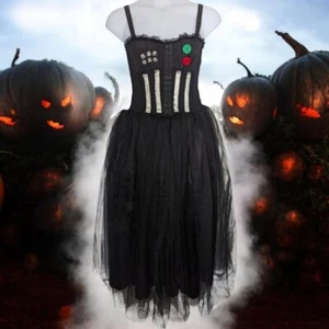 Royal Bones by Daang Sexy Corset Bustier Goth Punk Dress Style 101103 Size Large - Picture 1 of 10