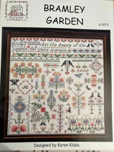 Rosewood Manor Designs / Karen Kluba Cross Stitch chart S-1073 - Bramley Garden - Picture 1 of 3