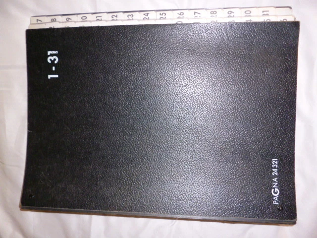 A-Z Ordnungsmappe Mappe 1 - 31 DIN A4  Farbe schwarz gebraucht  - Bild 1 von 1
