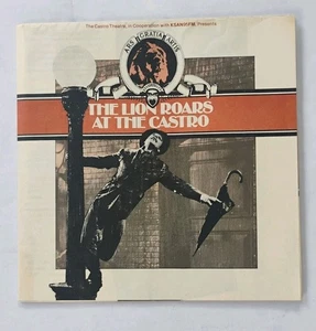 CASTRO THEATER SAN FRANCISCO 1977 FILMBROSCHÜRE Kalender MGM Der Löwe brüllt - Bild 1 von 6