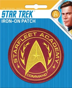 Star Trek Starfleet Academy Command Logo Iron-On Patch Ufficiale | Ata-Boy Nuovo! - Foto 1 di 3