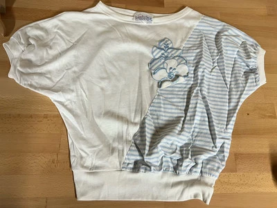 Винтажная женская рубашка Land 'n Sea с цветочным принтом и вышивкой - Изображение 1 из 4