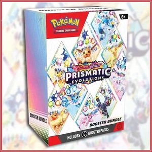 Pokemon TCG: Prismatic Evolutions Booster Bundle SV 8.5 | 6 paquetes - Imagen 1 de 1
