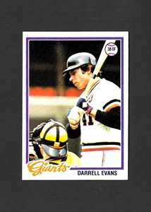 1978 TOPPS SET-BREAK # 215 DARRELL EVANS SAN FRANCISCO GIANTS EX-MT - Picture 1 of 2