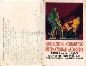 MILANO CITTA'-ESPOSIZIONE FONDERIA FIERA 1931-D17-130 - Foto 1 di 1