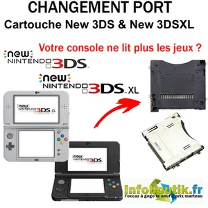 Lecteur Slot 1 pour Nintendo New 3DS - New 3DS XL - Picture 1 of 6