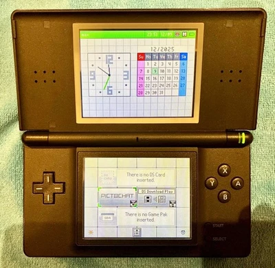 Nintendo DS Lite Black Handheld System (PAL) - image 1 of 3