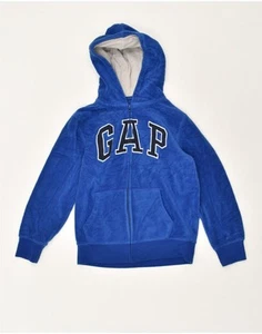 GAP Boys Graphic Fleece Jacket 10-11 Years Large Blue Polyester IF10 - Picture 1 of 3